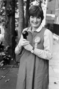 Prospective Labour member of Parliament Harriet Harman tours Peckham where she is