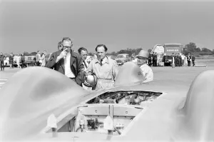 Proteus Bluebird, the car in which Donald Campbell broke the World Automobile Speed