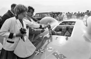 00380 Prints: Proteus Bluebird, the car in which Donald Campbell broke the World Automobile Speed