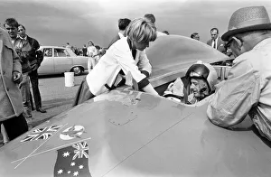 00380 Prints: Proteus Bluebird, the car in which Donald Campbell broke the World Automobile Speed