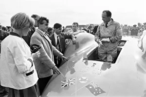 00380 Prints: Proteus Bluebird, the car in which Donald Campbell broke the World Automobile Speed