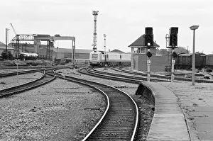 Prototype InterCity 125 diesel powered passenger train at Darlington Train Station
