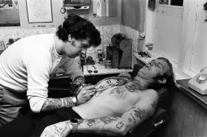 Proud Teddy Boy John Turner has Elvis close to his heart - in a portrait tattooed on his