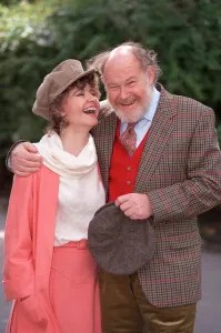 PRUNELLA SCALES & HUSBAND TIMOTHY WEST - 26 / 08 / 1992