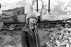 Punks Prints: Punk actress and singer Toyah Wilcox photographed in Covent Garden
