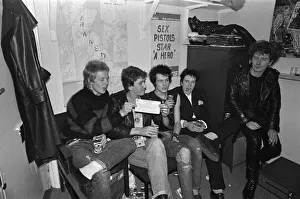 The punk band the Sex Pistols, who signed up last week with A & M Records have been fired