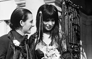 Punk rock wedding at Acton Town Hall of The Damned frontman Dave Vanian, 20