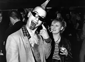 Cigarette Prints: Punks at the 100 Club for the 10th Anniversary of the last Sex Pistols concert, London
