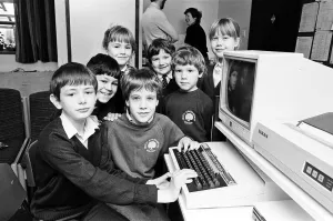 Pupils at Beech Junior, Infant and Nursery School at Golcar get a feel for their new
