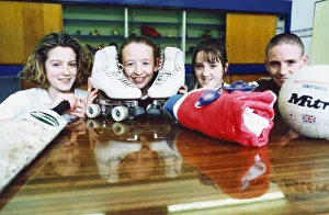Sports Prints: Pupils of Eston Park School who have chosen for national teams in their respective sports