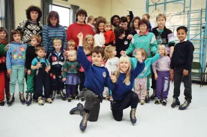 Pupils from Golcar St Johns CofE Junior and Infant School learnt a few skating