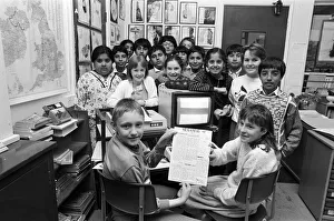 Magazine Prints: The pupils own paper: Crosland Moor Junior School pupils Christopher Lindsay