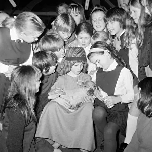 Lamb Prints: Pupils of the Westfold Primary school Barnes seen here during their performance of