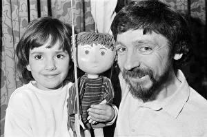 Puppet on a string... Four-year-old Rosie Smith has found a new friend - Ben