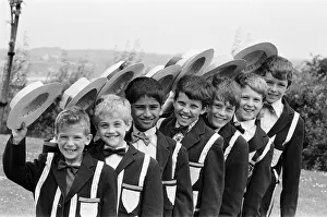 Putting on the style are these Stile Common Junior School pupils who took part in an