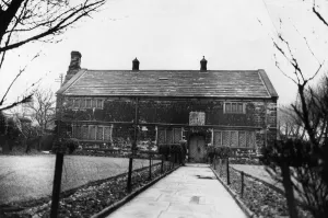 01523 Prints: Quaker Meeting House, St Helens, Merseyside, 26th November 1951