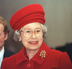 Queen Elizabeth 11 November 1998 opening the new museum of Scotland in Edinburgh