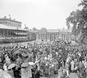 00862 Prints: Queen Elizabeth Coronation II June 1953 The Royal Coach carrying Queen Elizabeth II