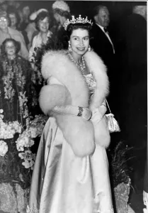 Royal Visit Prints: Queen Elizabeth II attend a Royal Gala at The Philharmonic Hall, Liverpool