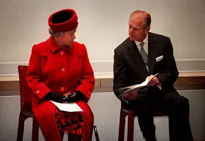 Queen Elizabeth II in Edinburgh, November 1998 With the Duke of Edinburgh