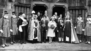 Maundy Money Prints: Queen Elizabeth II- the Maundy Money Ceremony at Carlisle Cathedral - A photograph to