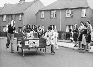 Queen Elizabeth II - North East Leg of The Jubilee Tour 1977 to celebrate the Silver