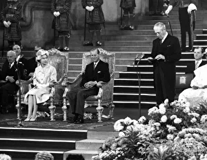 00083 Prints: Queen Elizabeth II opens the Commonwealth parliamentary conference