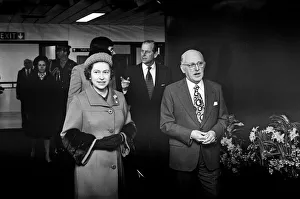 Queen Elizabeth II opens the National Exhibition Centre, Birmingham