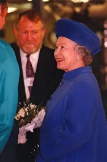 Images Dated 23rd May 1997: Queen Elizabeth II and Prince Philip officially open the Siemens plant in Wallsend with