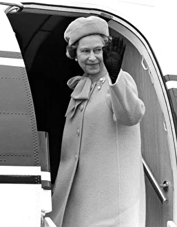 Queen Elizabeth II and Prince Philip officially open the Kielder Reservoir, Kielder Water
