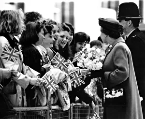 Maundy Money Prints: Queen Elizabeth II and Prince Philip visit Newcastle to distribute the Royal Maundy Money