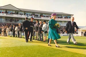 Queen Elizabeth II and Prince Phillip offically open the Riverside