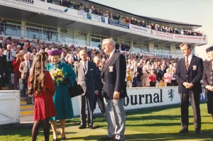 Queen Elizabeth II and Prince Phillip offically open the Riverside