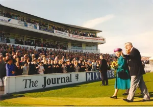 Queen Elizabeth II and Prince Phillip offically open the Riverside