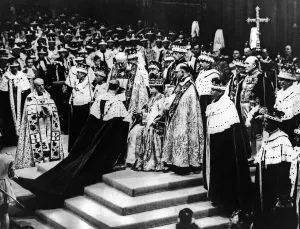 Coronation Prints: Queen Elizabeth II, Princess Elizabeth - Coronation The Duke of Edinburgh