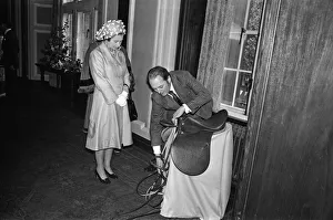 Queen Elizabeth II visiting Walsall during her Silver Jubilee tour. West Midlands