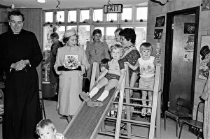 Queen Elizabeth II visits the Greater London Councils riverside town, Thamesmead