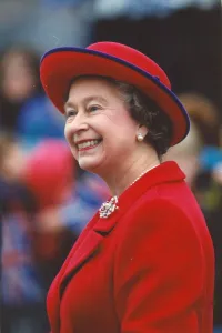 Queen Elizabeth II visits the North East to officially open the Blaydon Bridge
