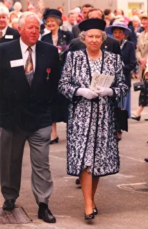 Blue Prints: Queen Elizabeth II visits the Open Door Community Learning Centre in Prudhoe -
