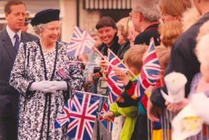 Queen Elizabeth II visits the Open Door Community Learning Centre in Prudhoe -