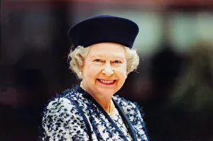 Blue Prints: Queen Elizabeth II visits the Open Door Community Learning Centre in Prudhoe
