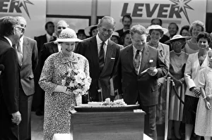 Queen Elizabeth II visits Port Sunlight as part of its 100th birthday celebrations