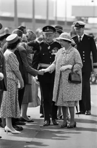 01131 Prints: Queen Elizabeth II visits Port Sunlight as part of its 100th birthday celebrations