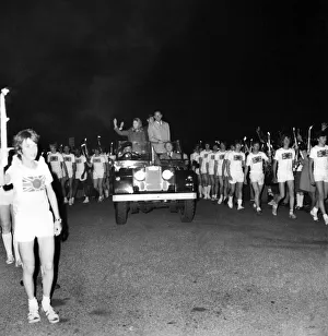 Queen Elizabeth and Prince Philip, Duke of Edinburgh at the Windsor Bonfire Celebrations