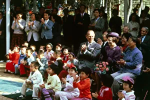 Queen Elizabeth and Prince Philip - State Visit to China The Queen visits