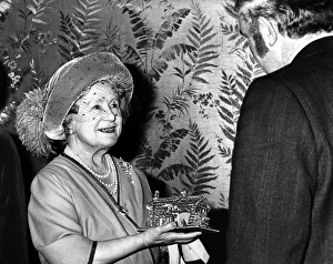 Queen Elizabeth the Queen Mother North East Visits Queen Elizabeth