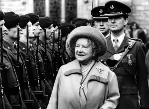 Queen Elizabeth the Queen Mother North East Visits Queen Elizabeth