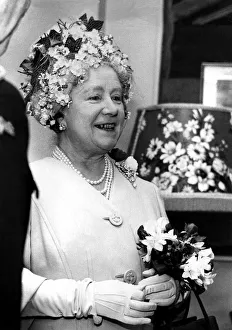 Queen Elizabeth the Queen Mother North East Visits Queen Elizabeth