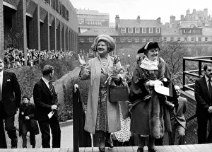 Queen Elizabeth the Queen Mother North East Visits Queen Elizabeth