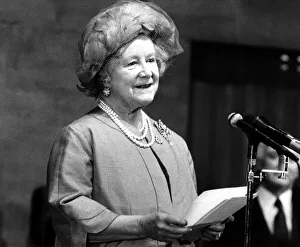Queen Elizabeth the Queen Mother North East Visits Queen Elizabeth